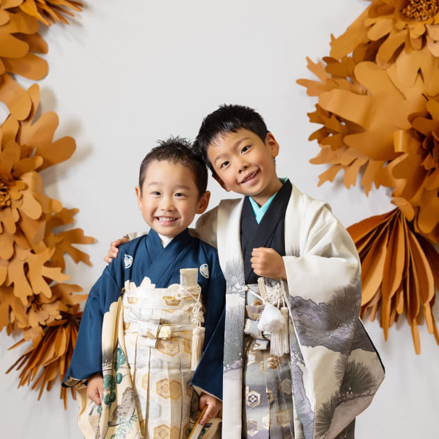 七五三兄弟撮影